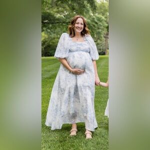 Worth Collective Melody Maxi dress-bump friendly